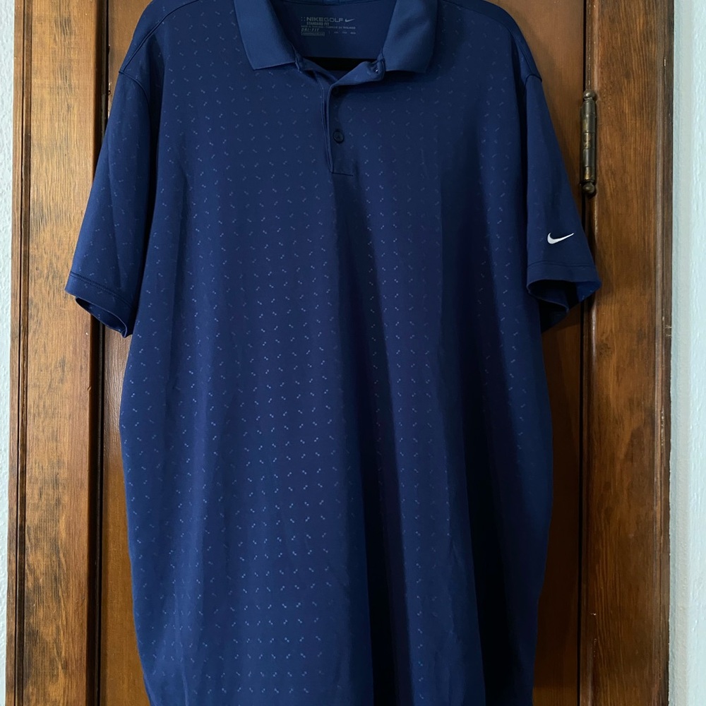 Nike Men's Dark Blue Polo Shirt